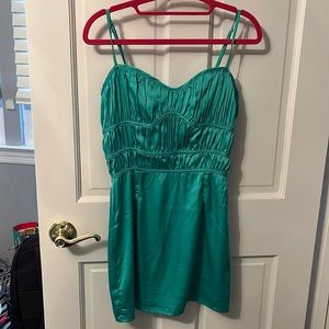 Teal dress
